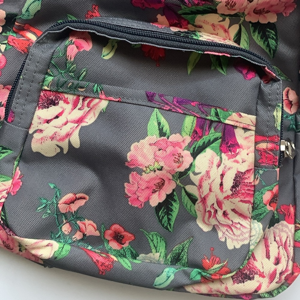 Jansport Girls Floral Print Backpack - Picture 8 of 16